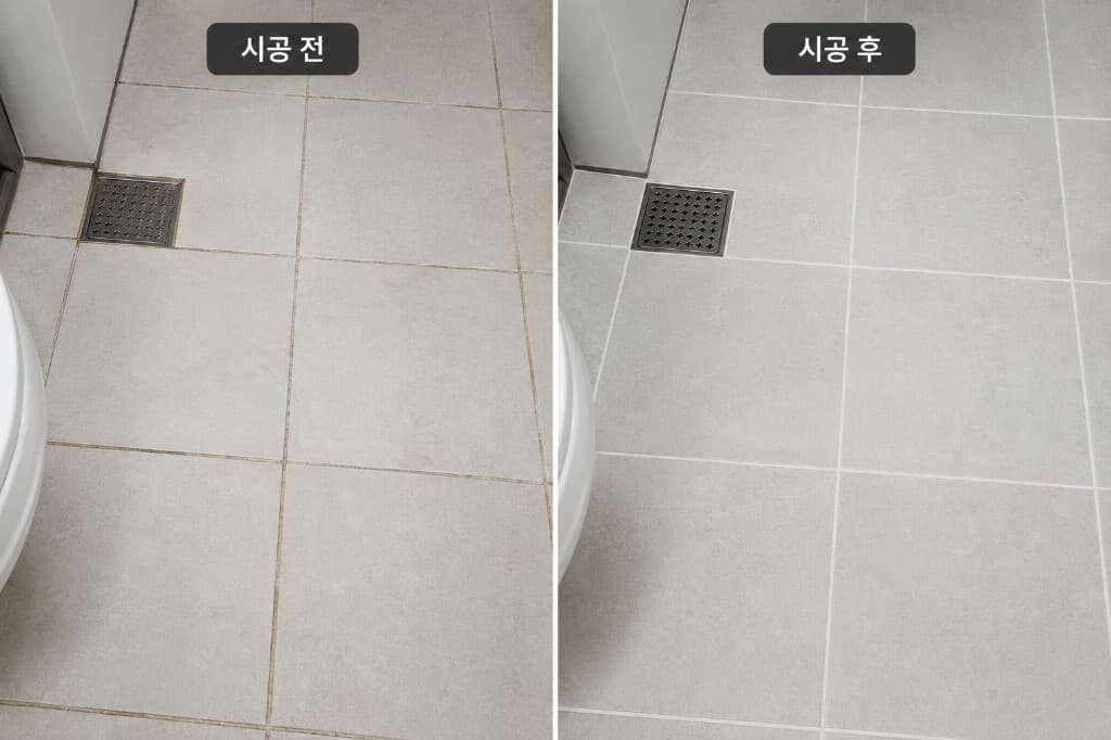 프리미엄 줄눈 시공